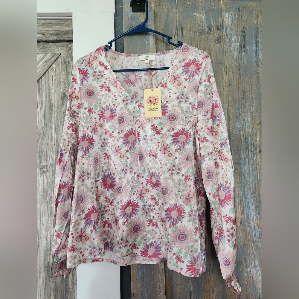 Entro satin shirt
